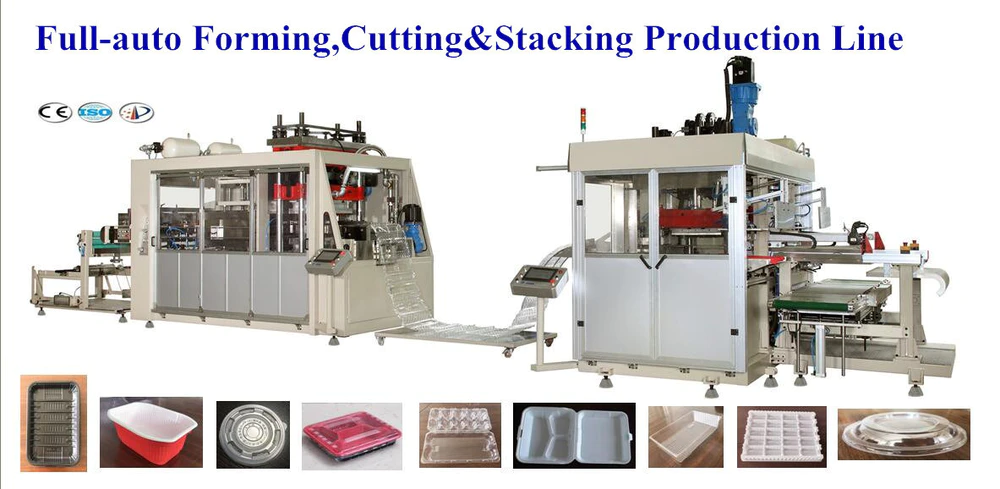 Full-Auto Forming, Cutting&Stacking Production Line