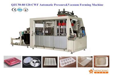 PP/Pet/PS Tray Forming Machine (QZC50-80/120-CWF)