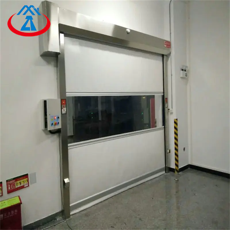 12 *10 feet Automatic High Speed PVC Fast Door Roller shutter Door