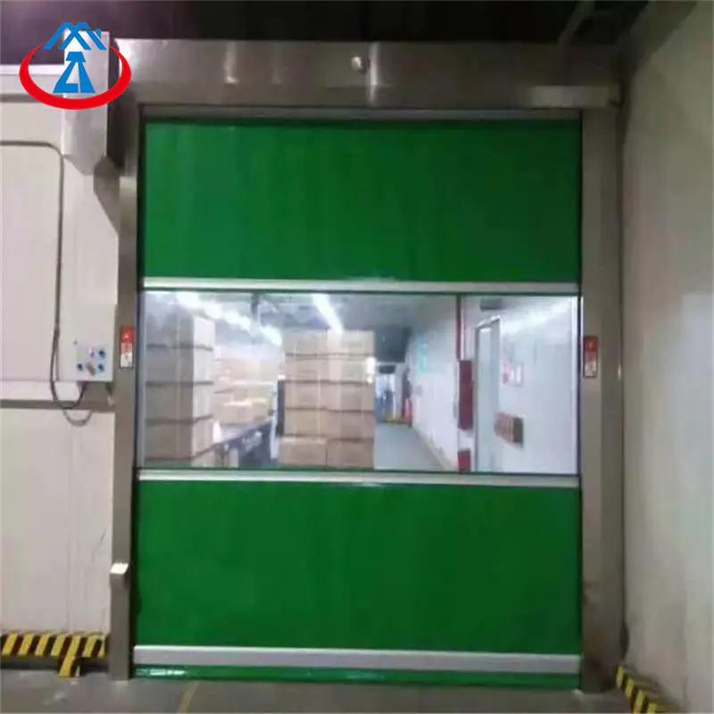 Industrial High Speed Roller shutter Plastic Door from Guangzhou Supplier