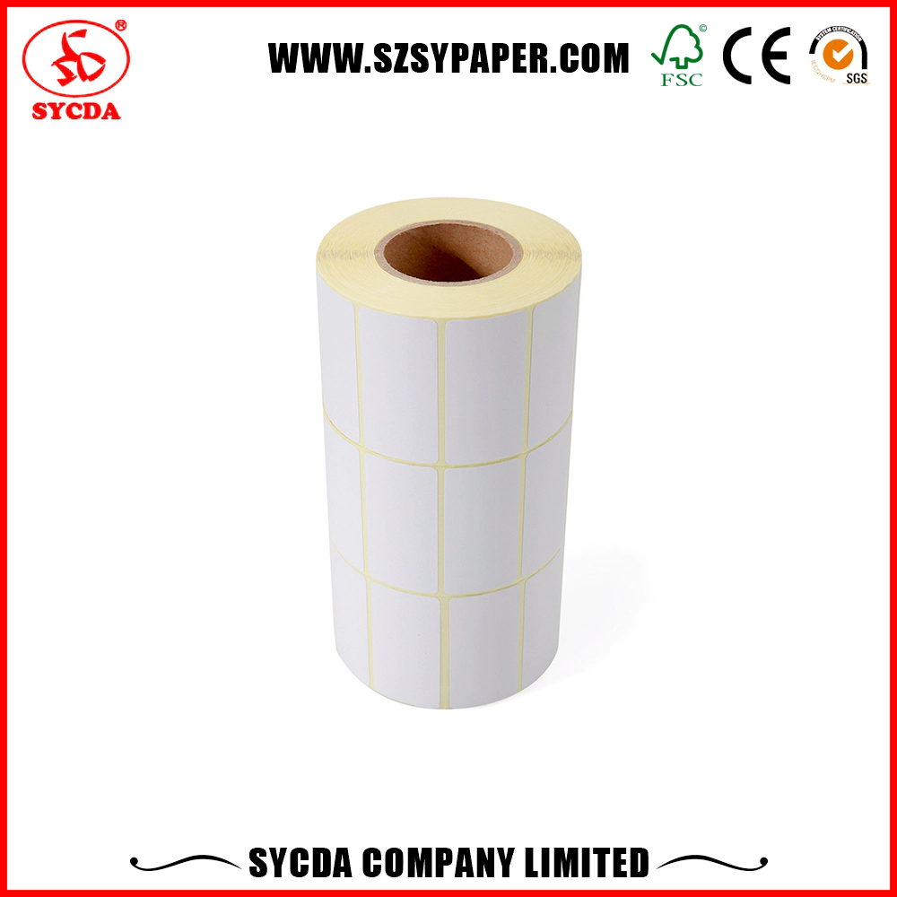 Gold Stickers Printing Special Label Self Adhesive Printer Paper AdhesiveTicket Roll