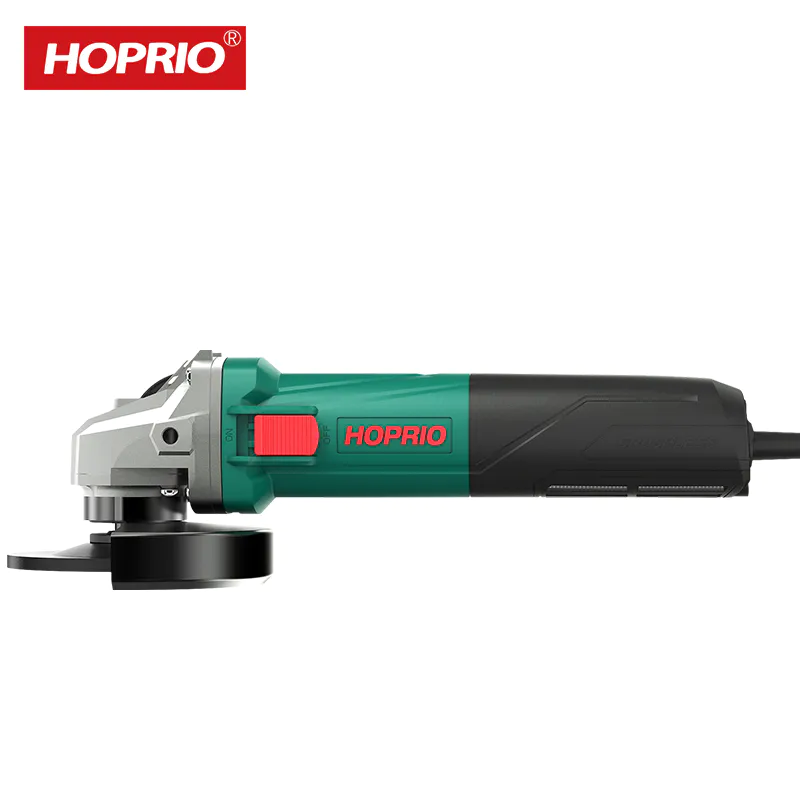Big Power and Free Maintenance 125MM Control Speed Electric Heavy Duty Brushless Angle Grinder Hardware