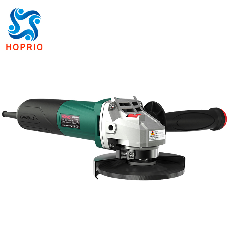 HOPRIO 5 Inch 1250W Variable Speed Control Brushless motor Angle Grinder