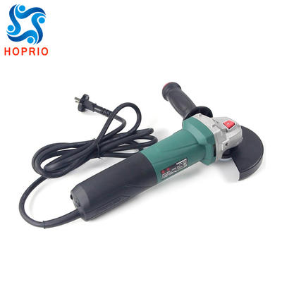 Hoprio100/125/150mm high efficiency electric power tool angle grinder for metal wholesale