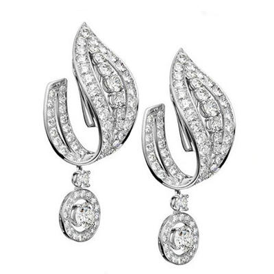 Hot New Fashion Women Accessories 925 Sterling Silver Earrings