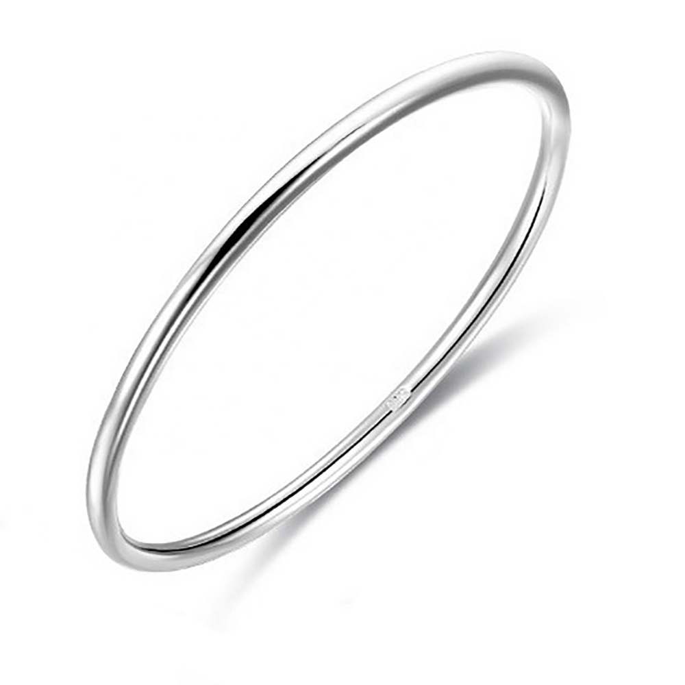 Best Seller Traditional Wholesale Blank Silver Bangle Jewelry