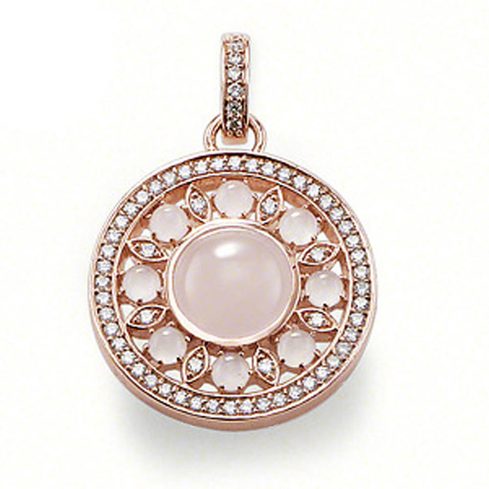 Sun shape design 925 silver pendant delicately jewelry