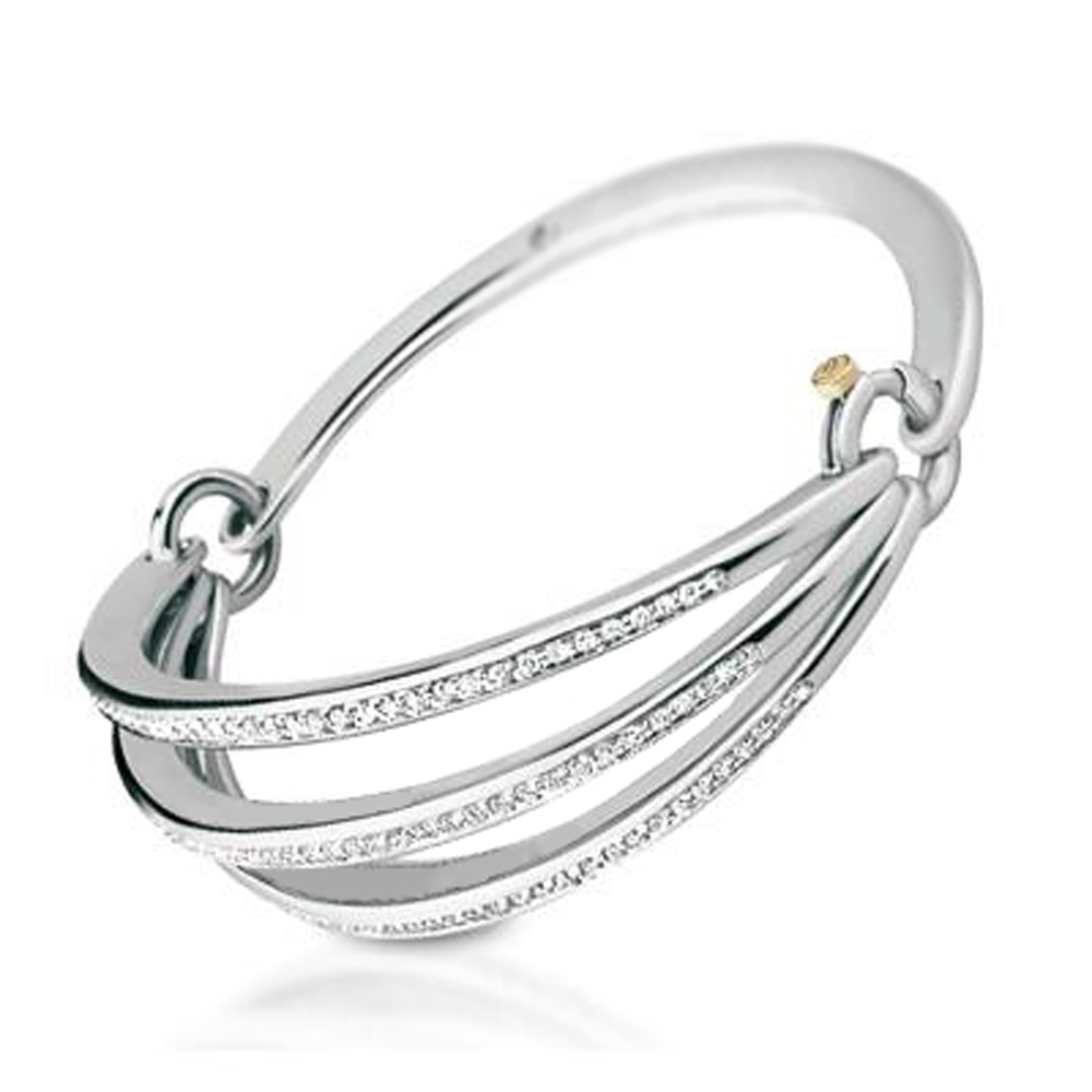 Best seller party jewelry silver jamaica bangle bracelets