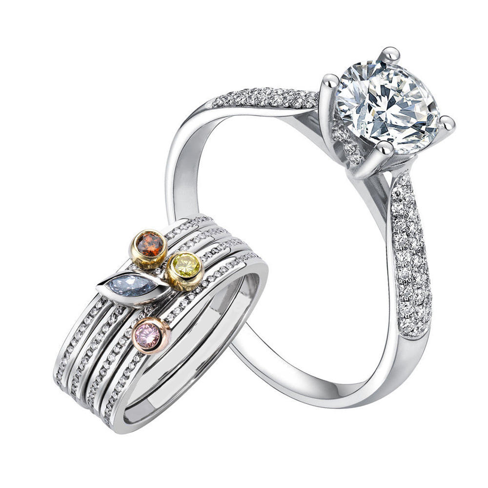 product-Luxury women designer 925 sterling silver gemstone jewellery-BEYALY-img-3