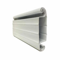 Aluminum insulated fire resistant roller shutter profile