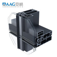 Amazing quality glass curtain wall detail dwg aluminum curtain wall profile
