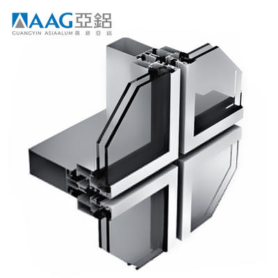 Top quality aluminum extrusion curtain wall profile