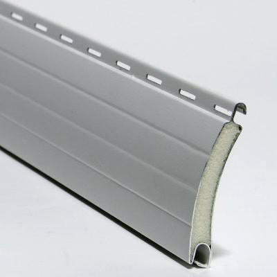Silver 6063 aluminum roller shutter slat profile for sale