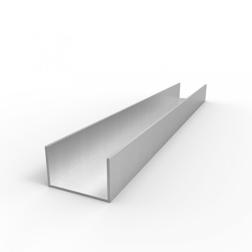 Various custom aluminium U channel C profile
