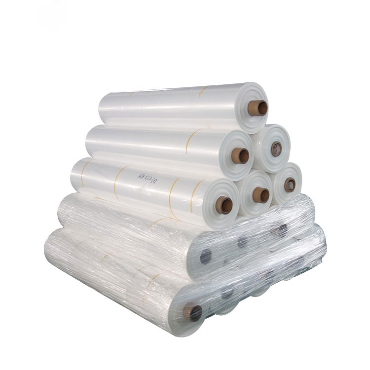 Fast delivery large-size packing environmental pe holographic plastic ldpe film tube type customized