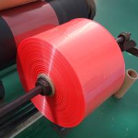 Custom colour ldpe film rolls for making plastic flat bags/Vest bags/T-shirt bags with 2mil 1.8mil thickness