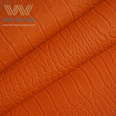 Brown Black Red Vintage Crocodile Pattern Auto Upholstery Fabric Seat Cover Armset Leather Material