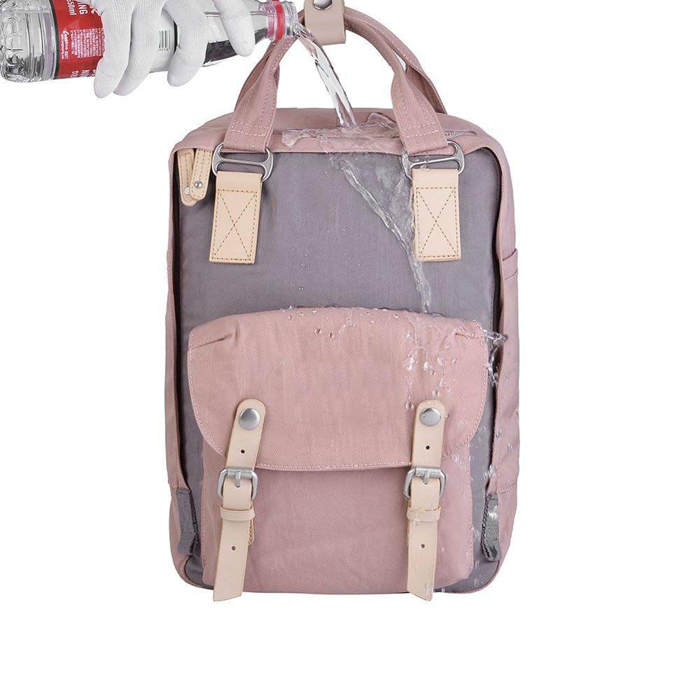 Waterproof Backpack College Vintage Travel Bag Big Capacity Laptop Bag For Student