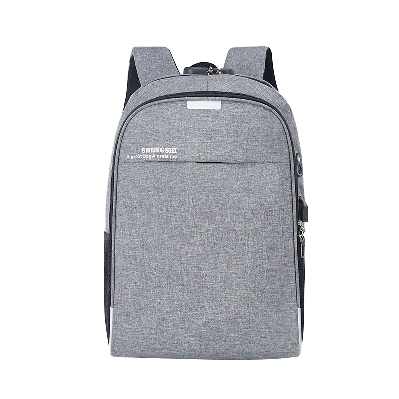 Multi-functional laptop backpack business laptop bag with USB charging port