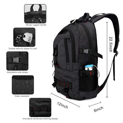 Laptop backpack compartment business backpack for men women