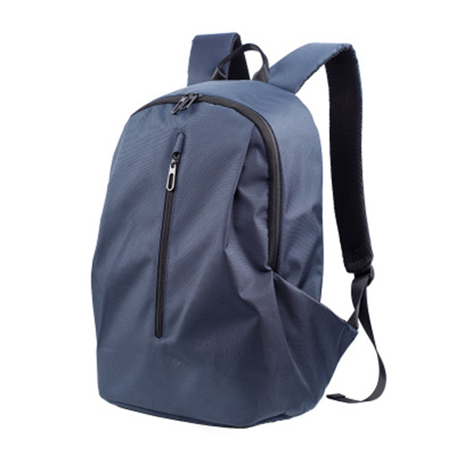 customized business leisure backpack solid polyester waterproof laptop backpack