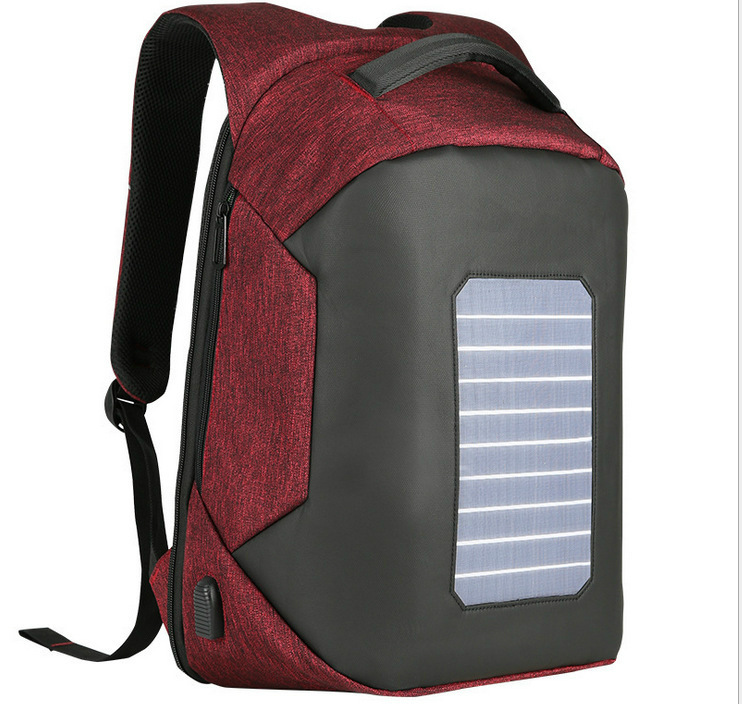 Waterproof Anti-theft Solar Chargeable Design Laptop Backpack