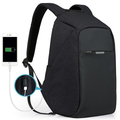 backpack business bag with charging USB port water resistant daypack