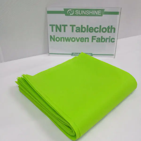 Supplier Nonwoven Spunbonded Fabric Tablecloth