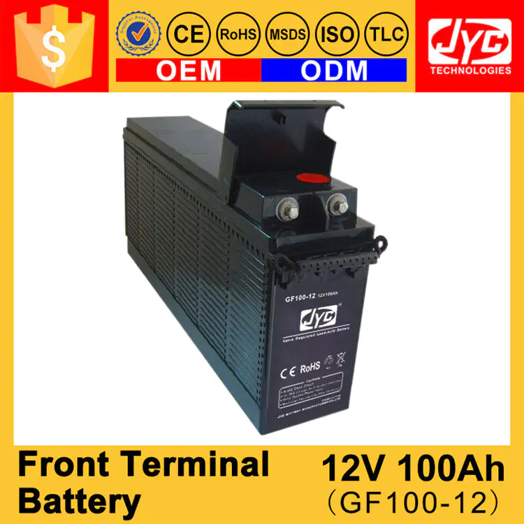 Competitive quality 12v 100ah front terminal agm battery