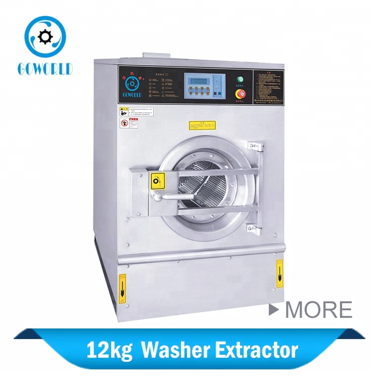 12kg steam heating Laundry equipment(washer,dryer)