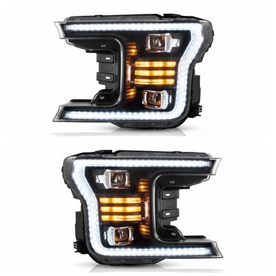 Vland factory Full LED fit for F150 2017-UP headlight assembly LED Head light/Front Lamp with LED lens