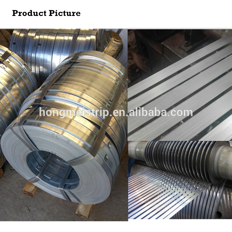 Q195galvanized steel hoops steel packing strip GI strips