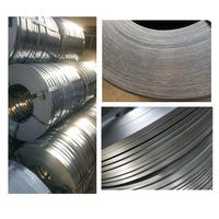 Manufacturing and export galvanized blue black steel strapping tape steel packing strip