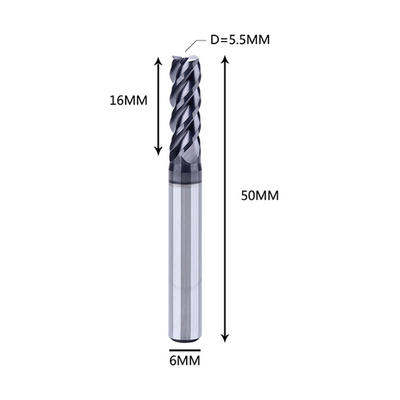 Wholesale Solid Carbide End Mill 6 Flutes Carbide Side Milling Cutter End mill Adapter Thread Mill Endmill Carb
