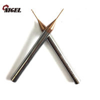 New micro diameter miniature 2 flutes square end mills long shank milling cutter tools