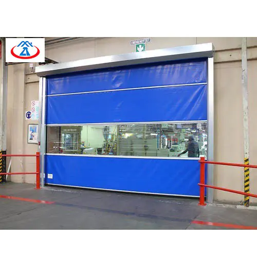 Industrial PVChigh speed roll up door / rapid door within 9 square meters