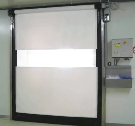 Rolling Open Style and Industrial Position high speed door