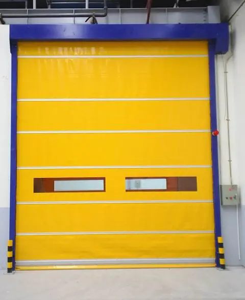 High speed roll up door high speed pvc door industrial roll-up door