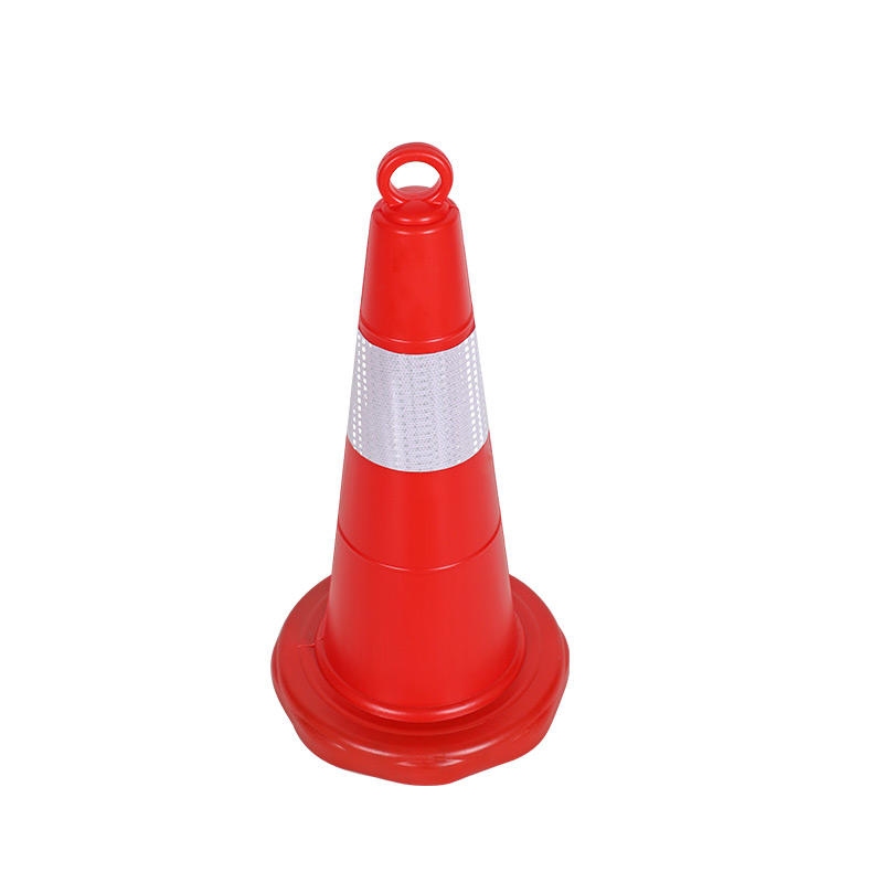 Wholesale Good Quality Red Flowing Base PE Plastic Traffic Cone for Safety