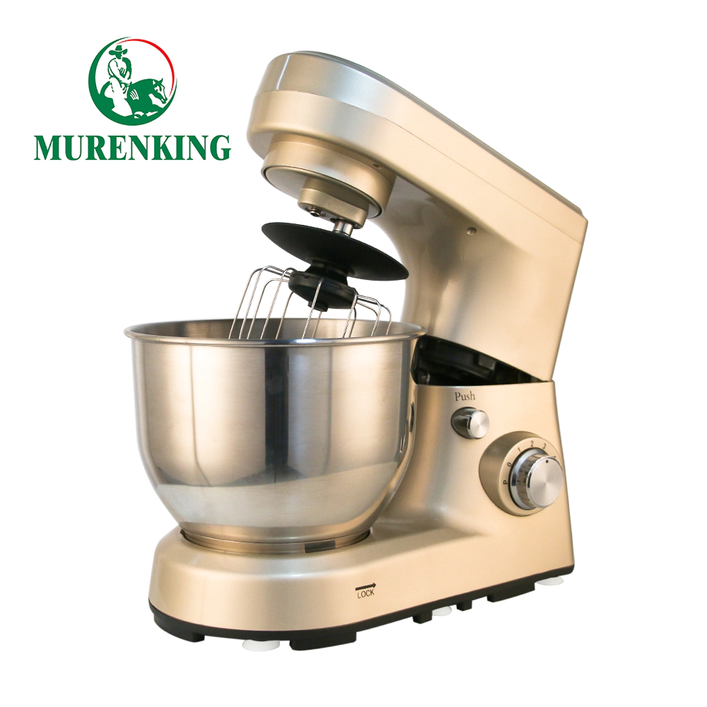 Muren Professional Stand Mixer 1200W 5L Bowl 6-Speed Tilt-Head Plastic Food ElectricKitchen Machine