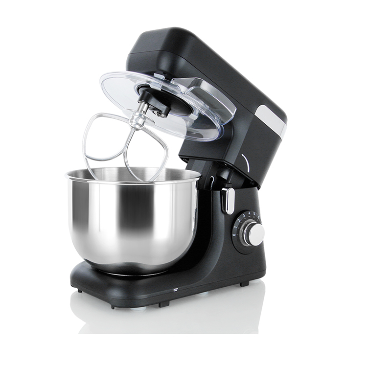 New design electric food stand mixer with rotating bowl 5.5L kitchen mixer