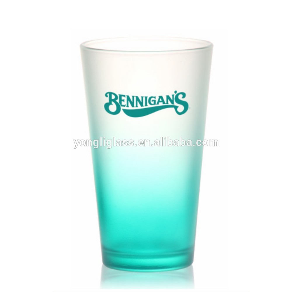 Wholesale high quality pint glasses,customized juice glass ,drinking glass cup