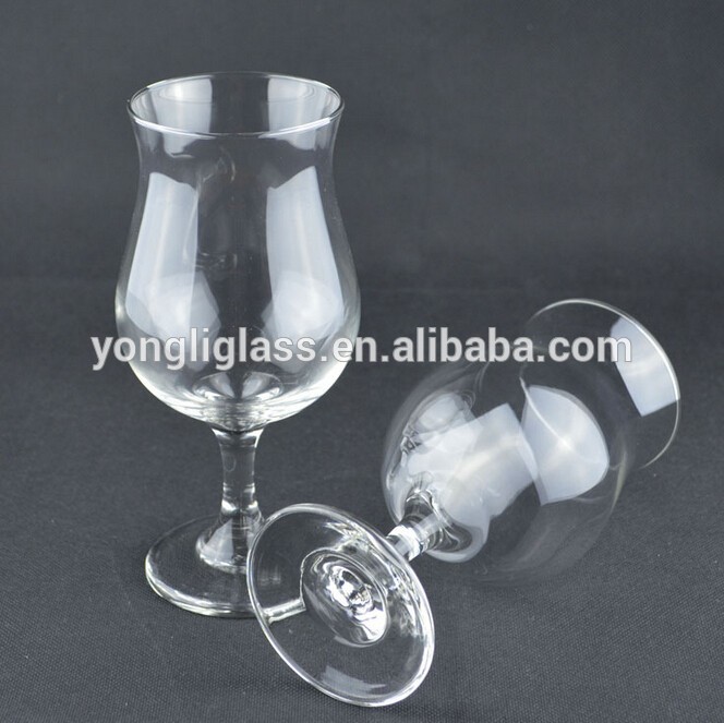 2020 New design drinking glass cup factory , goblet beer cups ,tulip shaped red wine glass