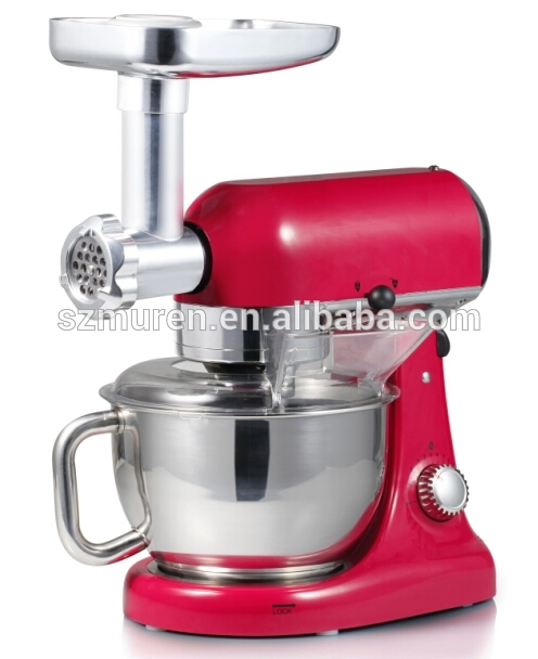 2016 HOT SELLING 1000W MULTI-FUNCTION STAND MIXER IN NEW DESIGN