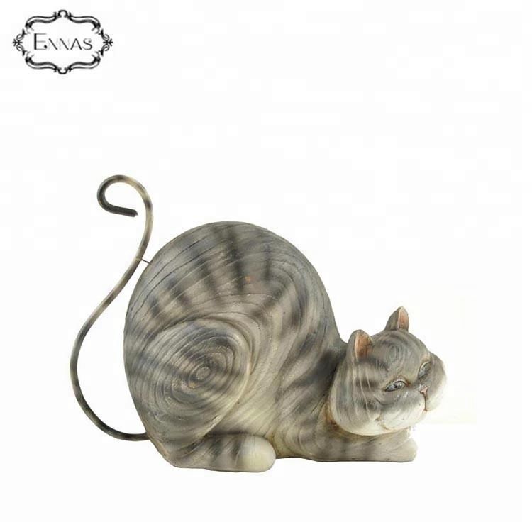 Polyresin Cat Statue,cat Figurine for Home Decorations