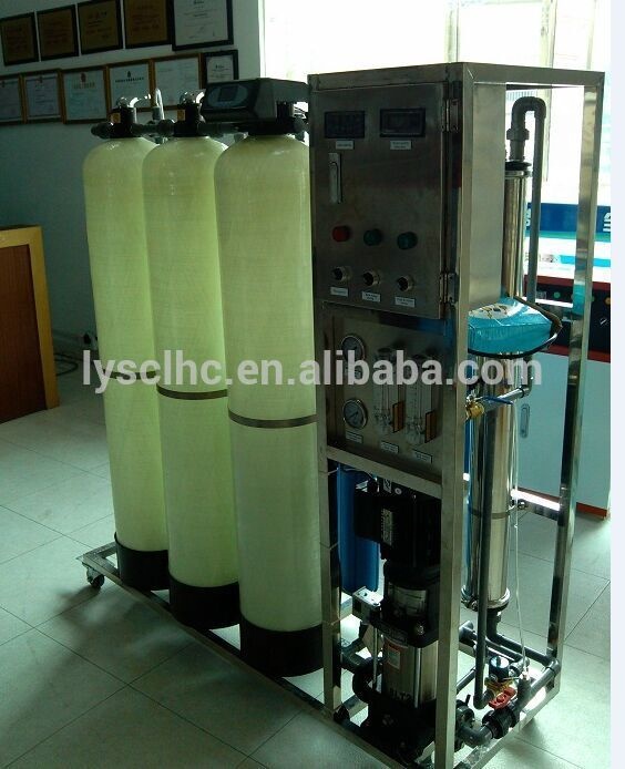 RO Plant 250 LPH borehole water treatment purify price with reverse osmosis system