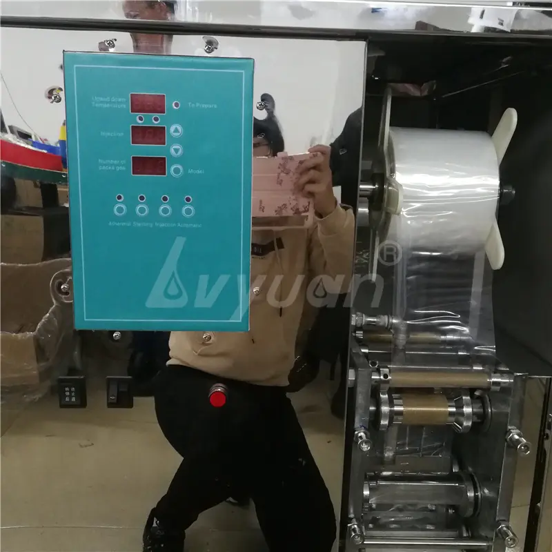 Automatic Drinking Pure/Mineral Bag Sachet Water Pouch filling Packing machine with Good Price
