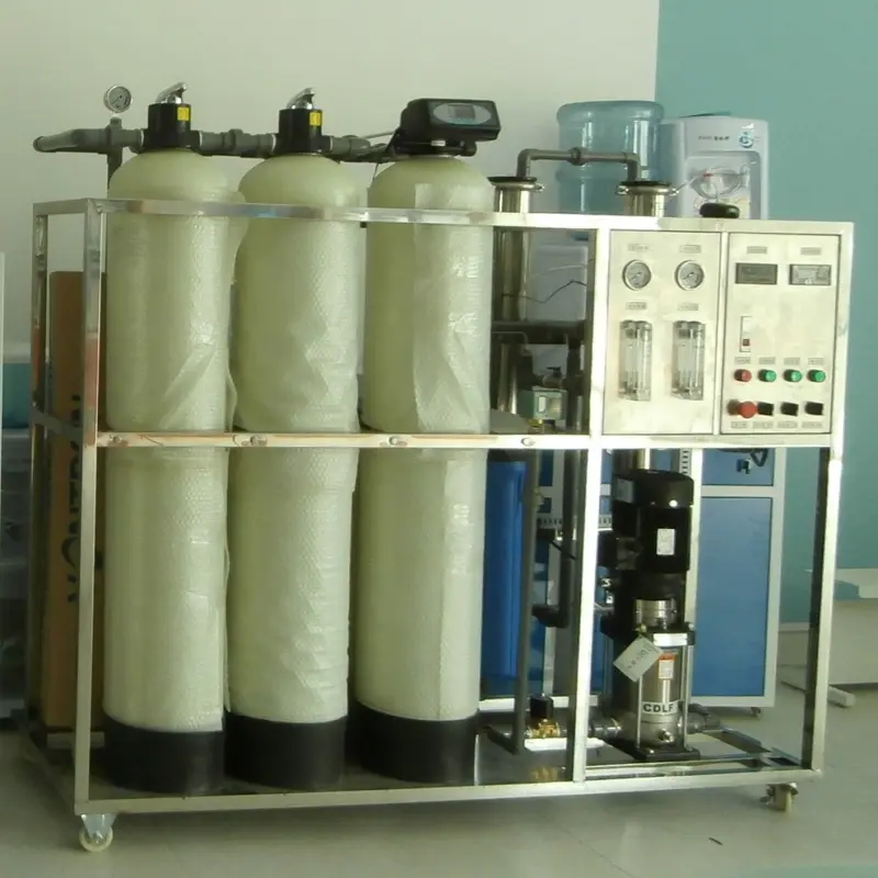 1500 3000 GPD Reverse osmosis RO system for 250LPH 500LPH Water Treatment Equipment