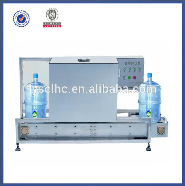 Low cost Sealing machine for 5 gallon barrelled water