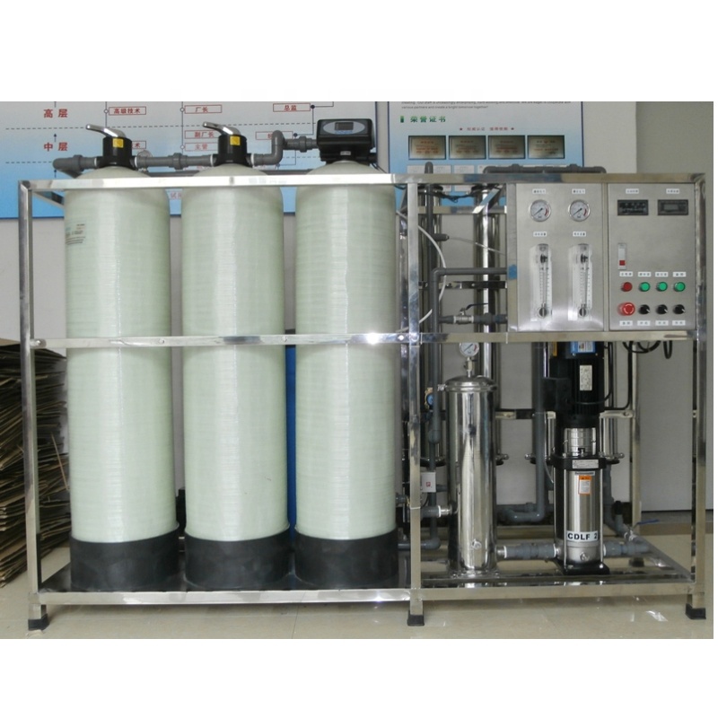 Industrial RO water plant price for 1000 liter per hour for reverse osmosis 500 lph treatmentLvyuan